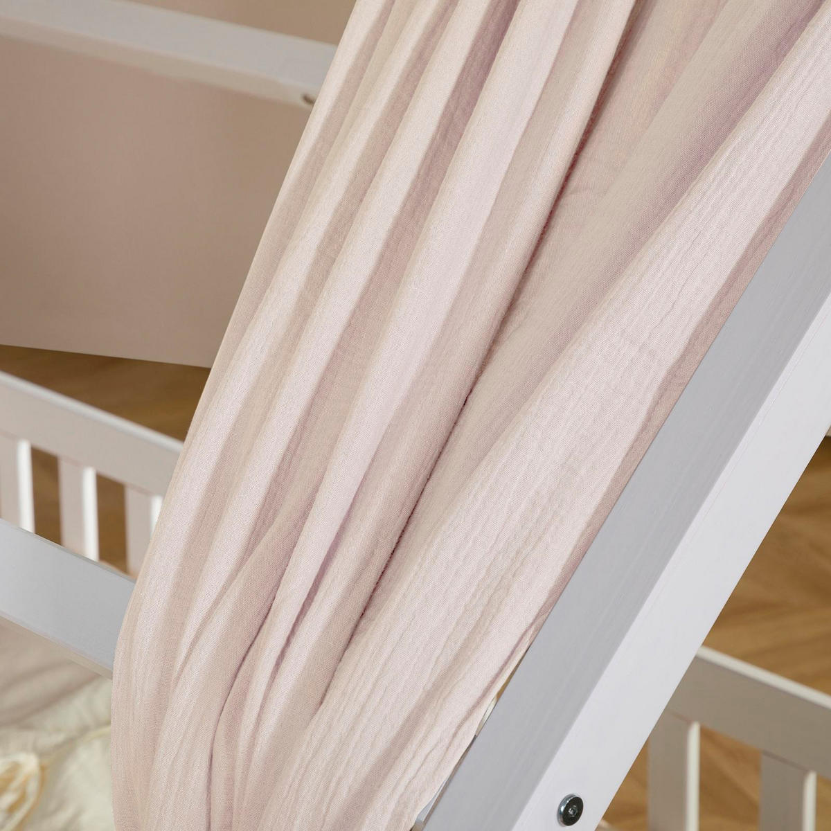 HAUSBETT-HIMMEL NENA beige - Beige, Textil - IDIMEX