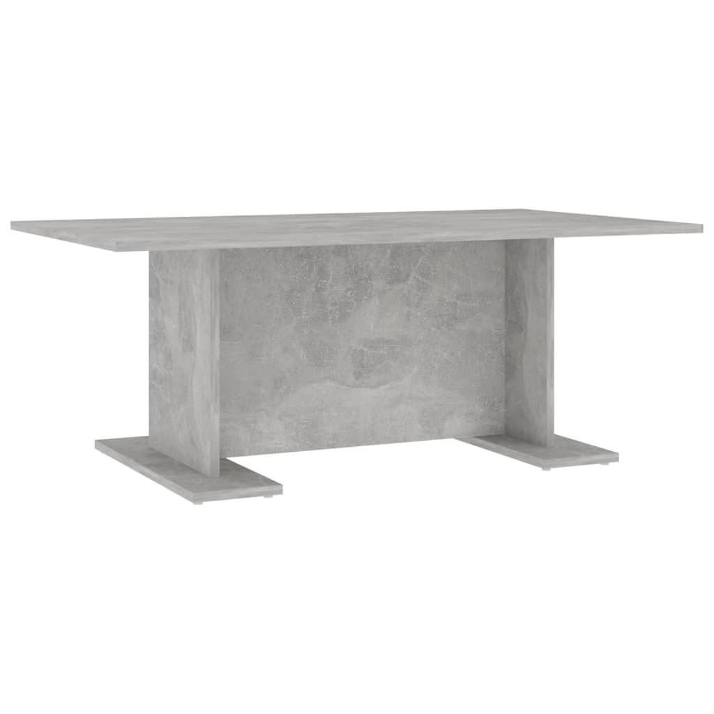COUCHTISCH Betongrau 103,5x60x40 cm Holzwerkstoff - Grau, Holzwerkstoff (103.5/60/40cm) - furnicato
