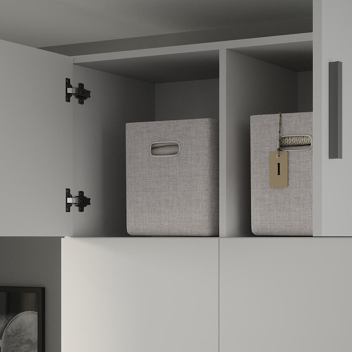 PŘÍDAVNÝ MODUL Ingo Bílá - bílá, kompozitní dřevo (80/40/37cm) - Vicco