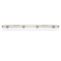LED DECKENLEUCHTE Wannenleuchte Weiß - Weiß, Kunststoff (120/7.8/7.2cm)