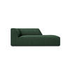 CHAISELONGUE rechts Ruby aus strukturiertem Stoff grün - Grün, Textil (93/69/180cm) - Micadoni
