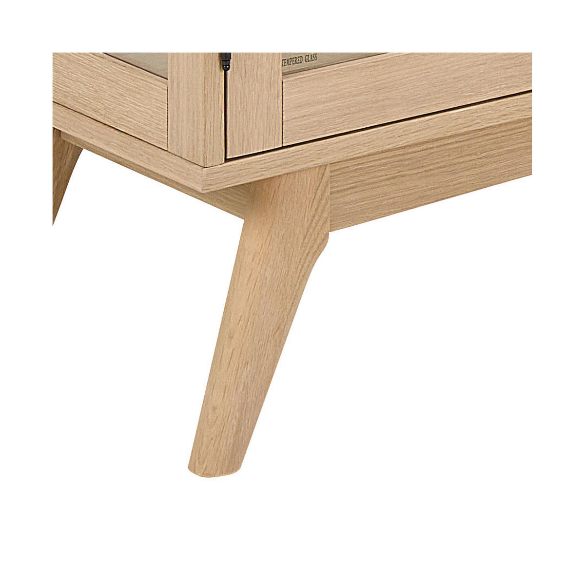 VITRINENSCHRANK, Marte, Weiß, Holzwerkstoff / Glas, 94 x 40 x 192 cm - Weiß, Holzwerkstoff (94/192/40cm) - ebuy24