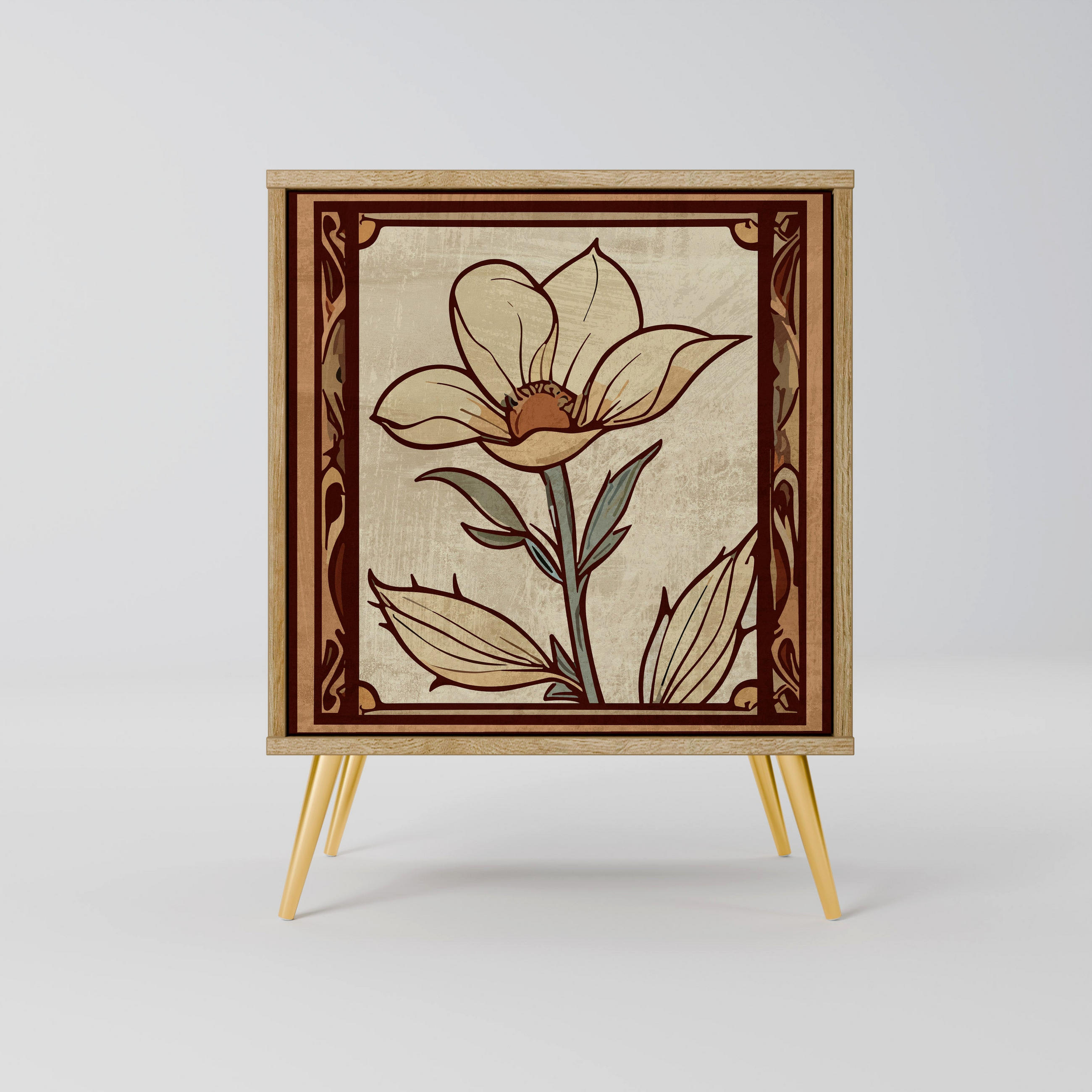 SpaceRebels Sideboard Eiche 57.5x75.5x42 cm