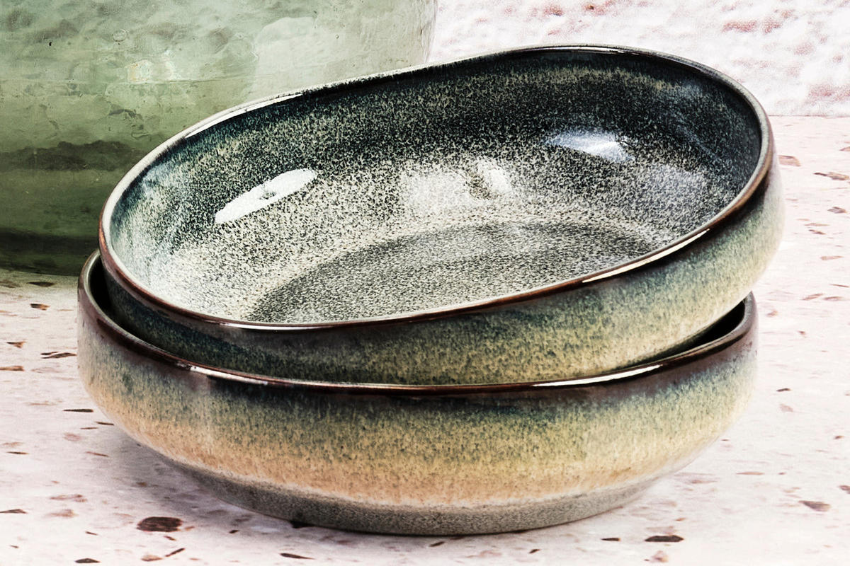 SCHALEN Genesis Ø17cm - 6er-Set - Erde - Grau, Keramik (17cm) - Björn