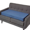 SOFA-AUFLAGE dunkelblau 100/50/10 cm – Sitzkissen orthopädisch - Dunkelblau, Textil (100/50/10cm) - Homescapes