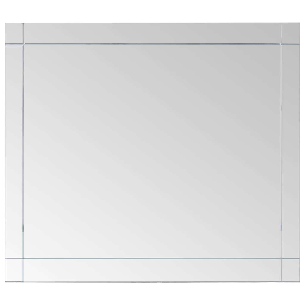 WANDSPIEGEL 100x60 cm Glas - Silberfarben, Glas (60/100/1cm) - furnicato