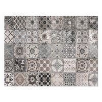 GLASPLATTE für Kamin 80x60 cm - Schwarz, Glas (80/60/0.4cm) - TULUP