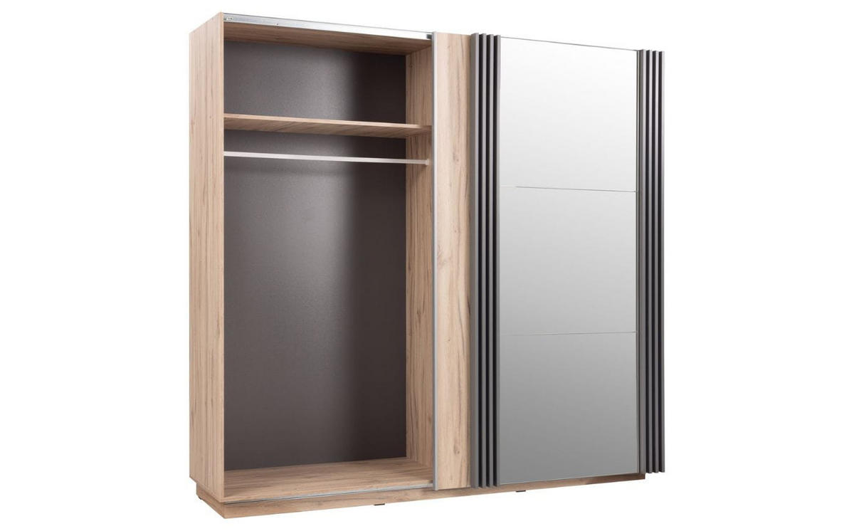 SCHLAFZIMMER Set 5-tlg. – ALLMO System – Eichefarben - Eichefarben, Holzwerkstoff (215/210/61cm) - hi-markt