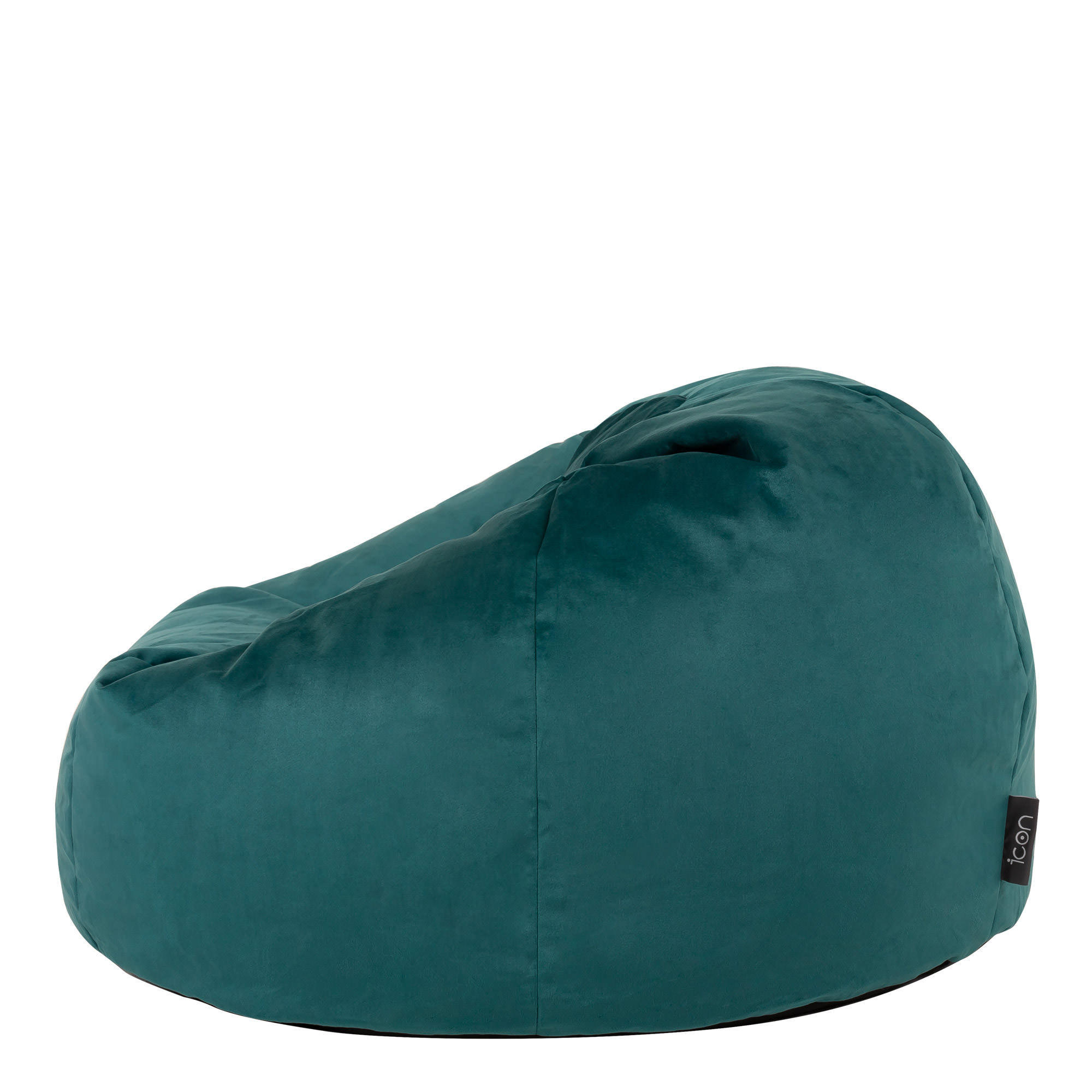 Thumbnail - icon Sitzsack, Grün, Kunststoff, 1-Sitzer, Rund, 85x50x85 cm, Hergestellt in Deutschland, Oeko-Tex® Standard 100, Wohnzi...