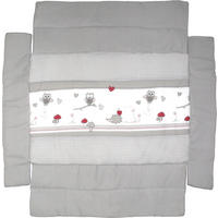 LAUFGITTEREINLAGE , Adam & Eule - Grau, Textil (96/18/96cm) - Roba