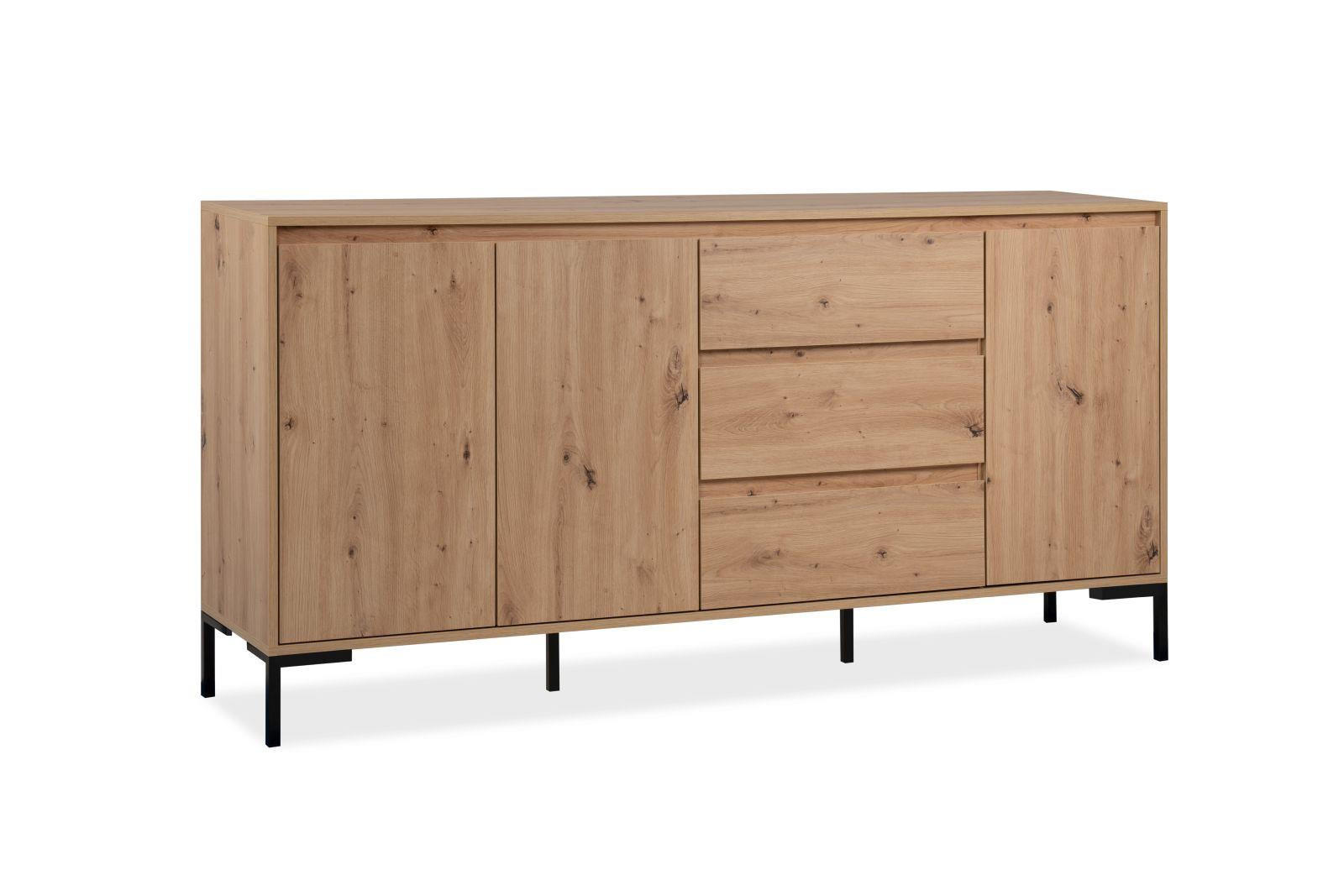 möbelvita Sideboard Eiche Artisan 170x87x40 cm