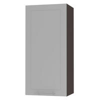 KÜCHENHÄNGESCHRANK Kvantum W4/45 Dust Grey Matt / Lava Matt 45 / 32,5 / 96cm - Dunkelgrau/Grau, Holz/Holzwerkstoff (45/96/32.5cm) - Feldmann-Wohnen