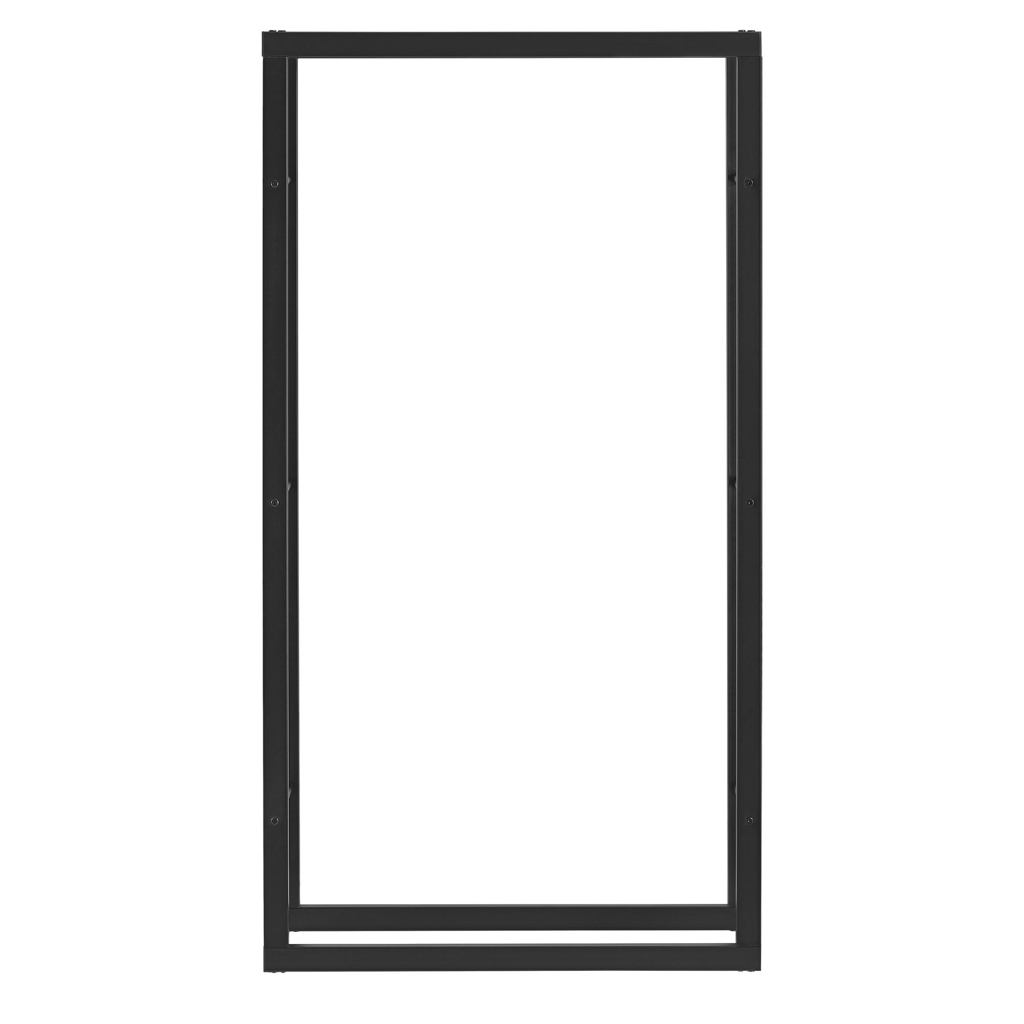 Thumbnail - [en.casa] Kaminholzregal, Schwarz, Metall, 75x150x25 cm, Kleinmöbel, Kamine & Zubehör, Kaminholzregale