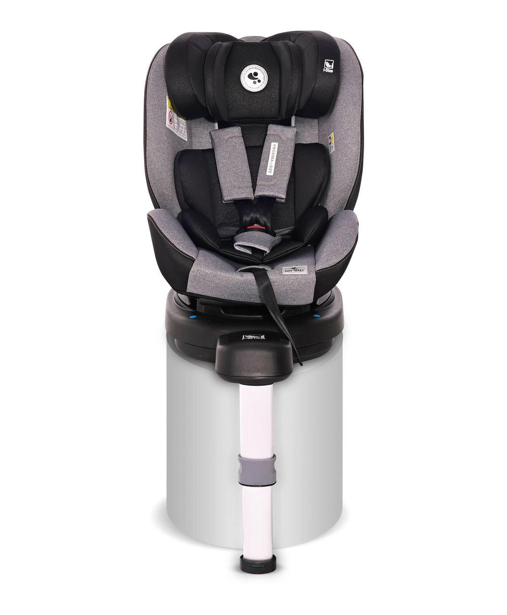 KINDERSITZ Proxima i-Size grau Gruppe 0/1/2 (0 - 25 kg) Isofix verstellbar - Grau, Kunststoff (44/67/63cm) - Lorelli