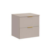 WASCHTISCHUNTERSCHRANK 60.6cm Adriel Beige - Beige, Holzwerkstoff (60.6/59/46cm) - Petits-meubles