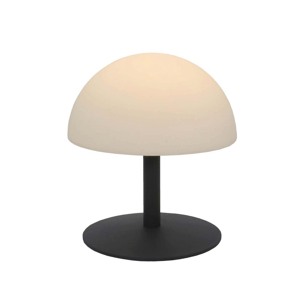 TISCHLAMPE NEPTUNE grau - Grau, Metall (18/18/20cm) - Lumisky