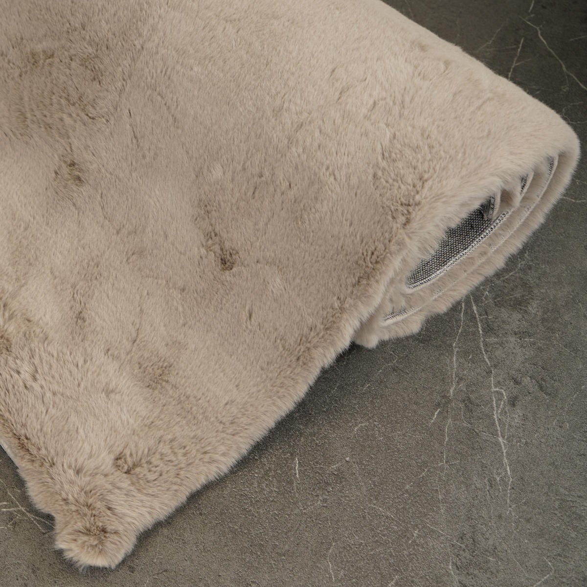 FELLTEPPICH CLOUD SUPER SOFT 120/170 cm Taupe - Taupe, Textil (120/170cm) - Consilio Concept