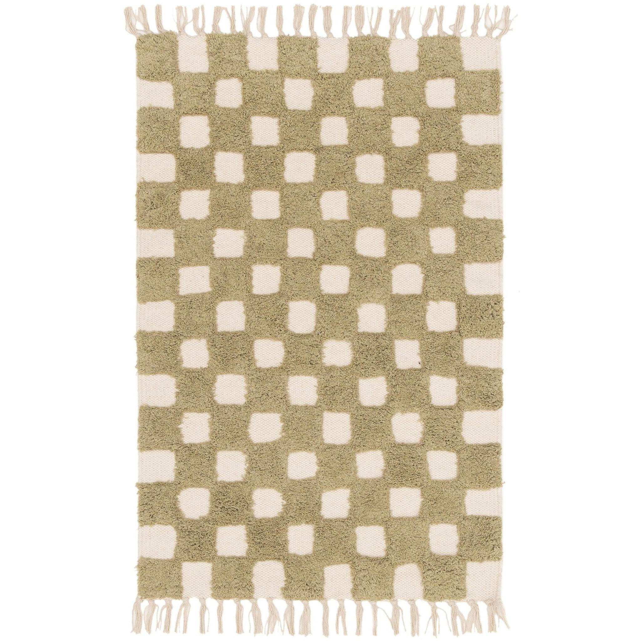 KINDERTEPPICH aus maschinenwaschbarer Baumwolle beige - Beige, Naturmaterialien (120/170cm) - AFK Living