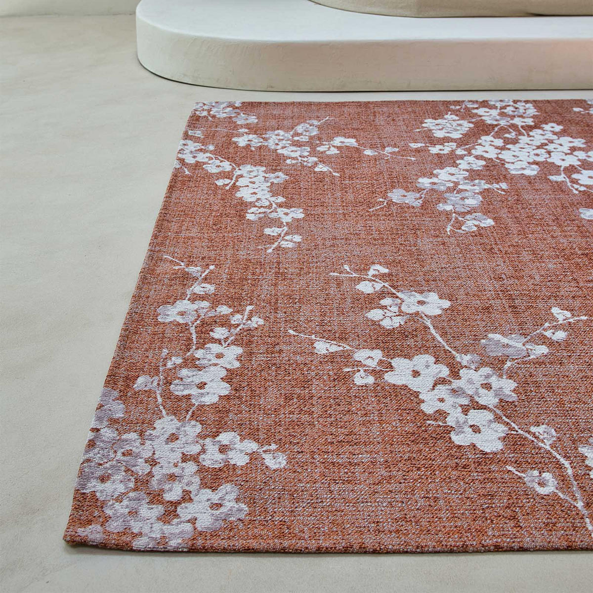 TEPPICH In-/Outdoor Flachgewebe BURGUNDY Rosa 240 x 340 cm - Pink, Textil (240/340cm) - Novatrend