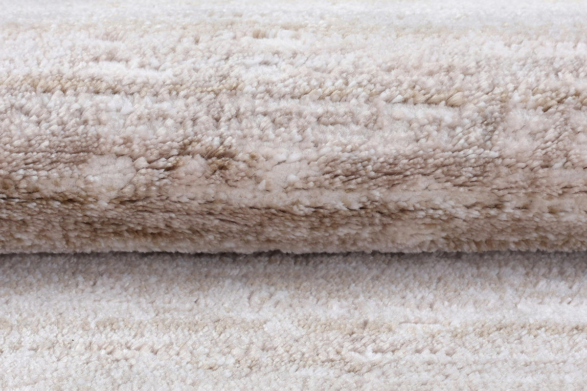 TEPPICH COMO Beige 140/200 cm - Beige, Kunststoff (140/200cm) - Tapiso