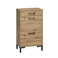 BOTNÍK Liora Drevo - hnedá, kompozitné drevo (55/94/34cm) - Petits-meubles