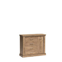 KOMMODE Antica New AN-2 Kraft Gold - Wildeiche, Holzwerkstoff (114/95.5/42cm)