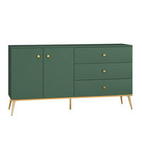 SIDEBOARD Thalia Grün - Grün, Holzwerkstoff (160/85/40cm) - Petits-meubles