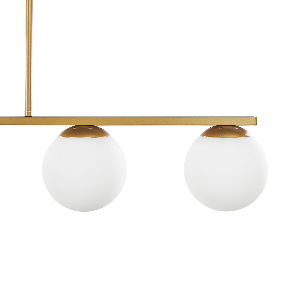 HÄNGELEUCHTE Zikuli 15/110/60 cm - Goldfarben, Metall (15/110/60cm) - Beliani