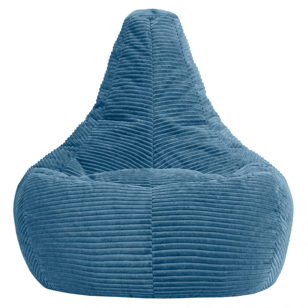 SITZSACK Dalton XXL Cord - Blau, Textil (94/85/92cm) - icon