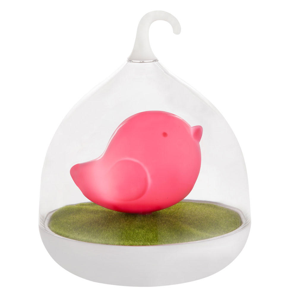 LED DEKOLEUCHTE Kunststoff Rosa - Rosa, Kunststoff (14/14/17cm) - Globo Lighting