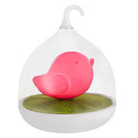 LED DEKORLEUCHTE Kunststoff Rosa - Rosa, Kunststoff (14/14/17cm) - Globo Lighting