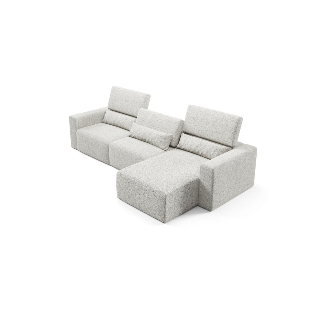 Thumbnail - Furnisell Ecksofa, Creme, Textil, L-Form, 315x172 cm, Wohnzimmer, Sofas & Couches, Wohnlandschaften, Ecksofas