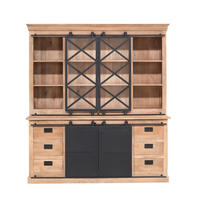 VITRINE Fresno Braun 45/200/220 cm - Braun, Holz (200/220/45cm) - Starfurn