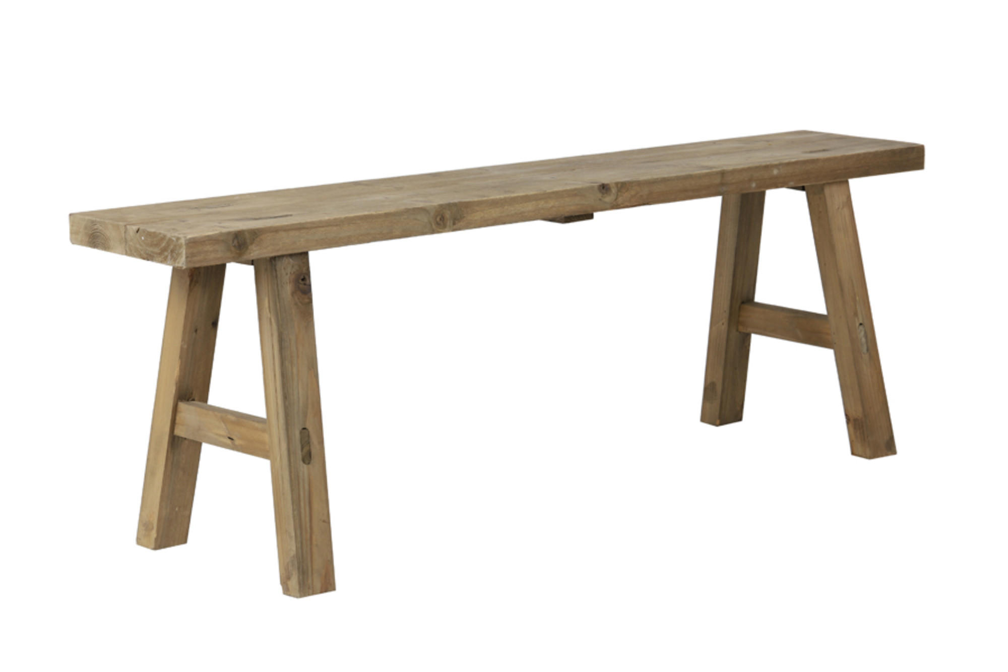 BANK Safane Braun 108/20/36,5 cm - Braun, Holz (20/36.5/108cm) - Light & Living