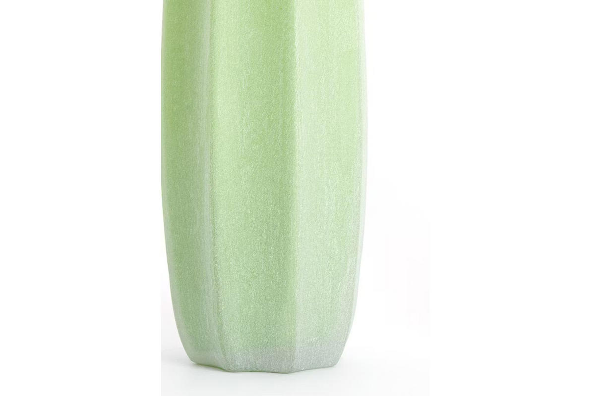 GLASVASE BRADLEY Ø17x60 cm, Glas, Mintgrün - Mintgrün, Glas (17/60cm) - Light & Living