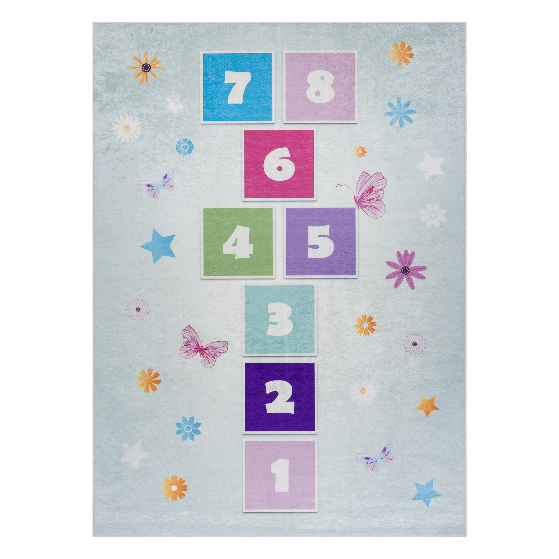TEPPICH Bambino 80/150 cm - Pastellgrün, Textil (80/150cm) - rugsX