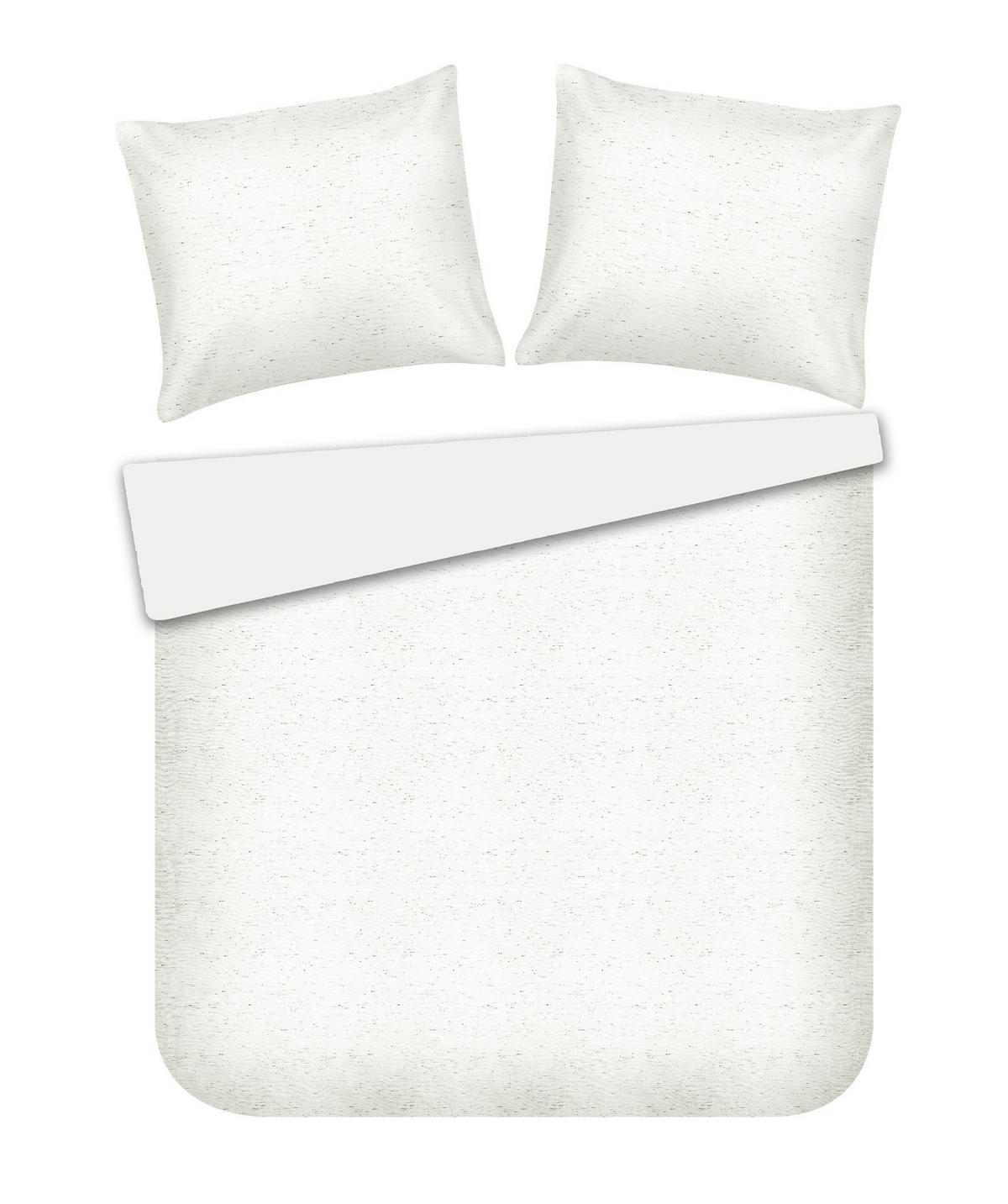 BETTWÄSCHE Kompsos - Weiß, Textil (160/200cm) - home&you