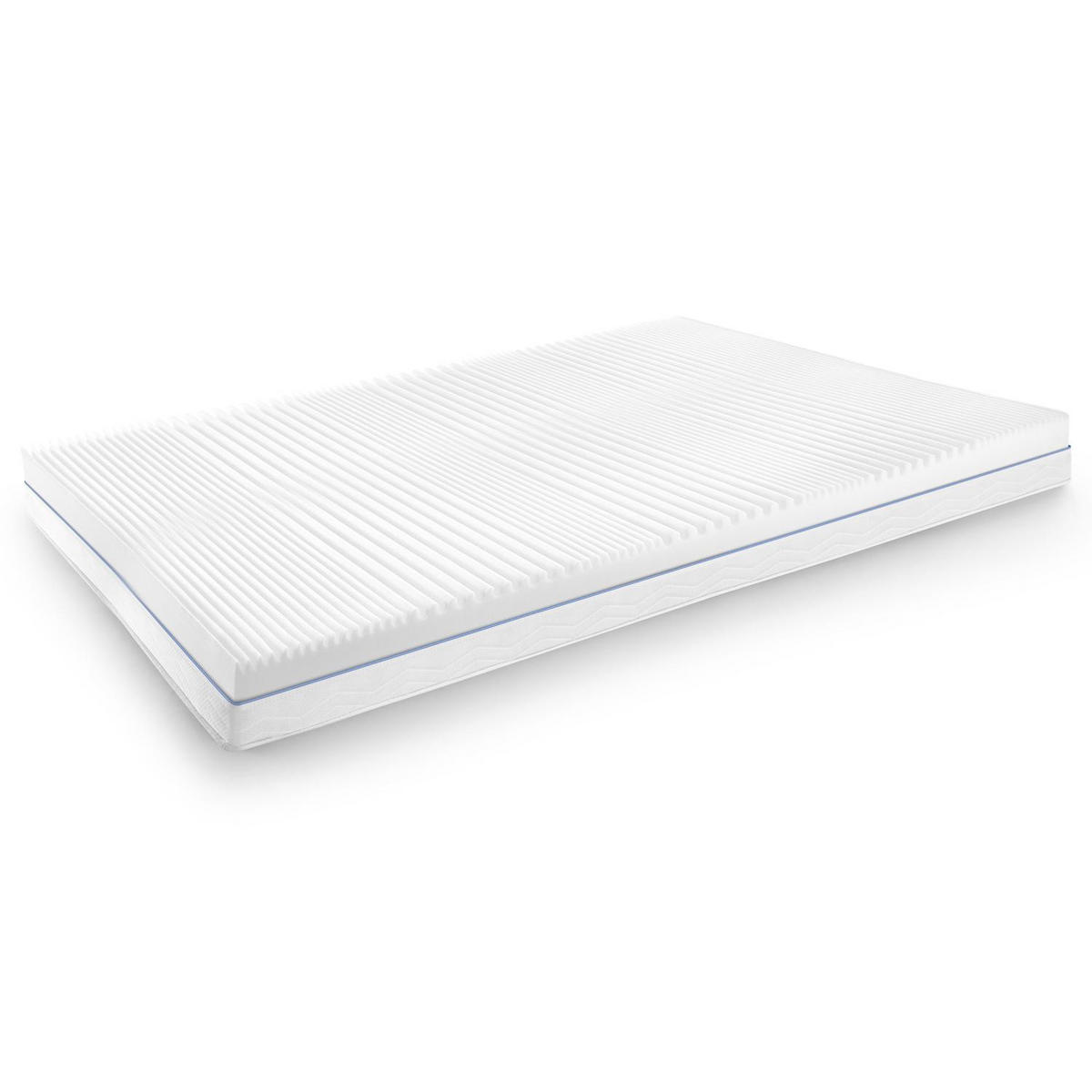 KALTSCHAUMMATRATZE Premium 180x200 cm - Weiß, Textil (180/200cm) - Supportho