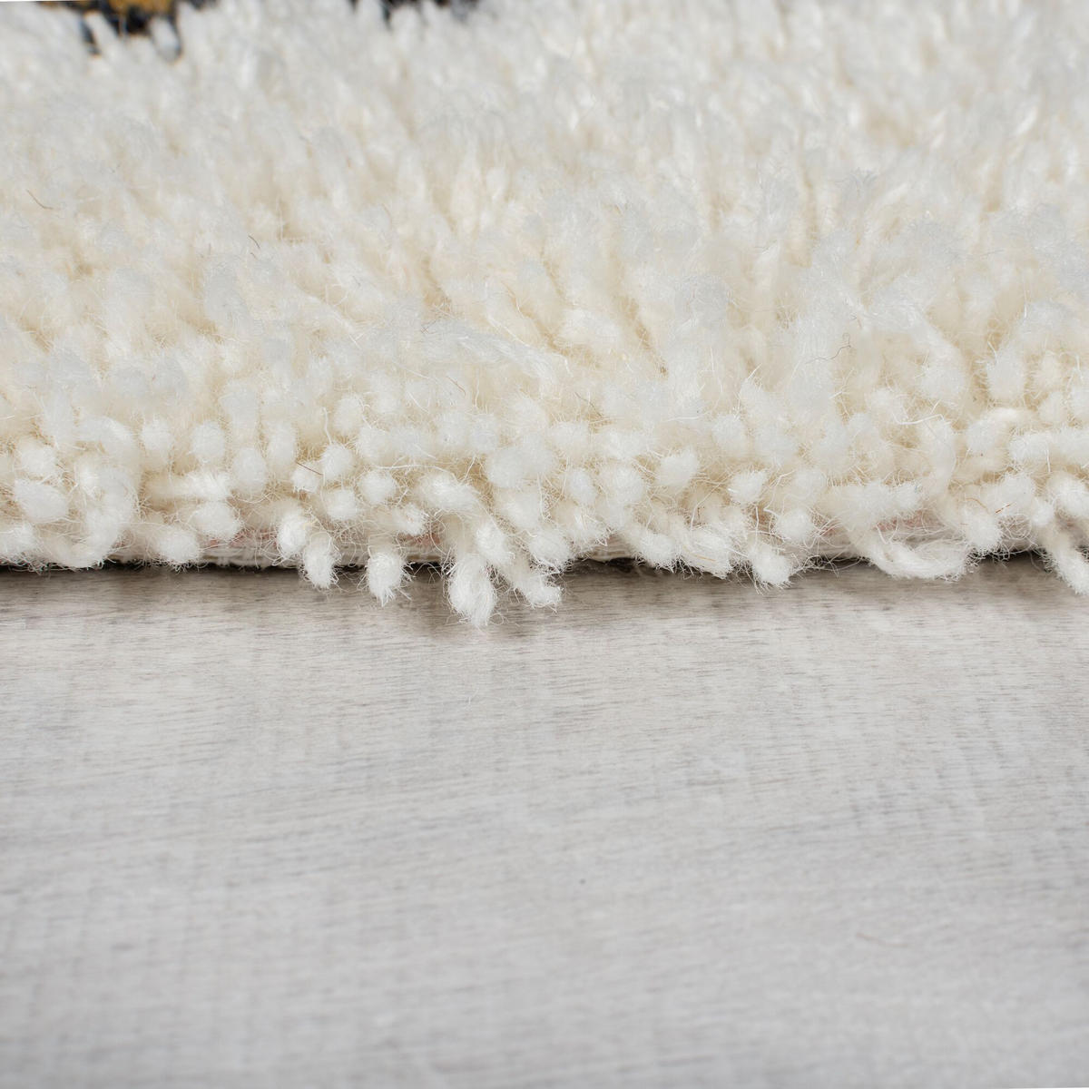 TEPPICH Berber-Stil handgetuftet aus reiner Wolle, Shaggy Multicolor Rechteckig 200x290 - Multicolor, Textil (200/290cm) - KADIMA DESIGN