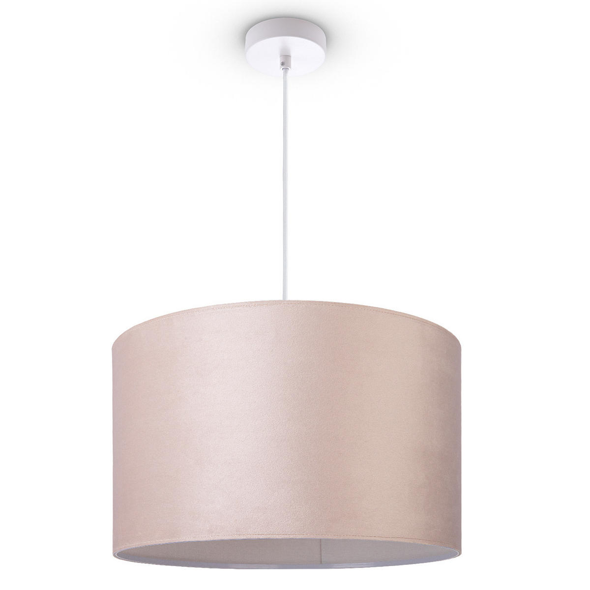 PENDELLEUCHTE Hugo Pd1 - Weiß, Metall (45.5/45.5/28cm) - Paco Home