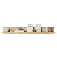 WANDREGAL Vera L-138 - Eiche Wotan, Holzwerkstoff (139/18/12cm) - MIRJAN24