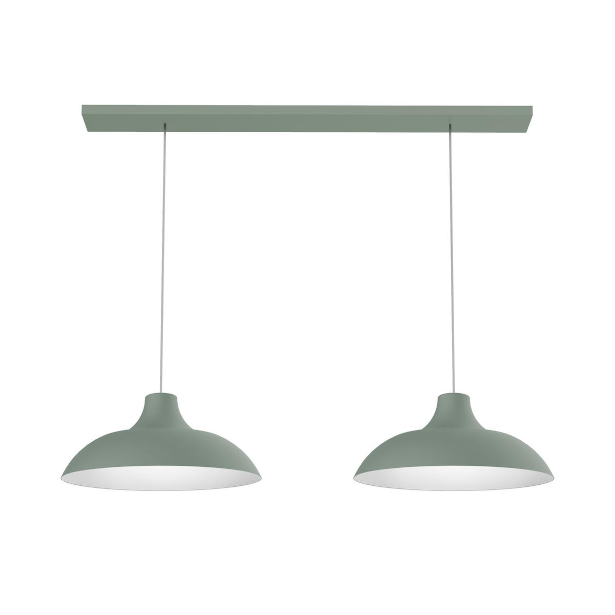 HÄNGELEUCHTE - Grün, Metall (30/30/15cm) - Lumicom