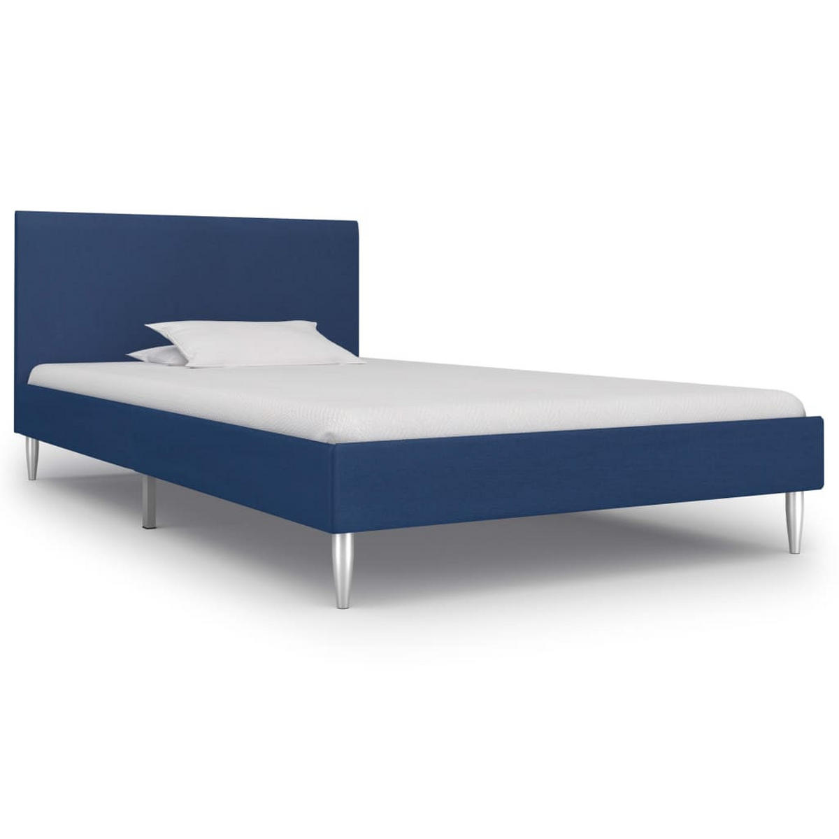 METALLBETT Kostka 95/208 cm - Blau, Metall (90/200cm) - Nettlife