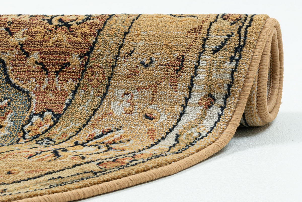WEBTEPPICH Gabiro 208 200x200 cm - Beige, Textil (200/200cm) - THEKO