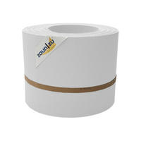 SICHTSCHUTZSTREIFEN PP Sichtschutzstreifen Doppelstabzaun Weiß,10x 2,55m - Weiß, Kunststoff (2550/19cm) - ZAUN|ZU