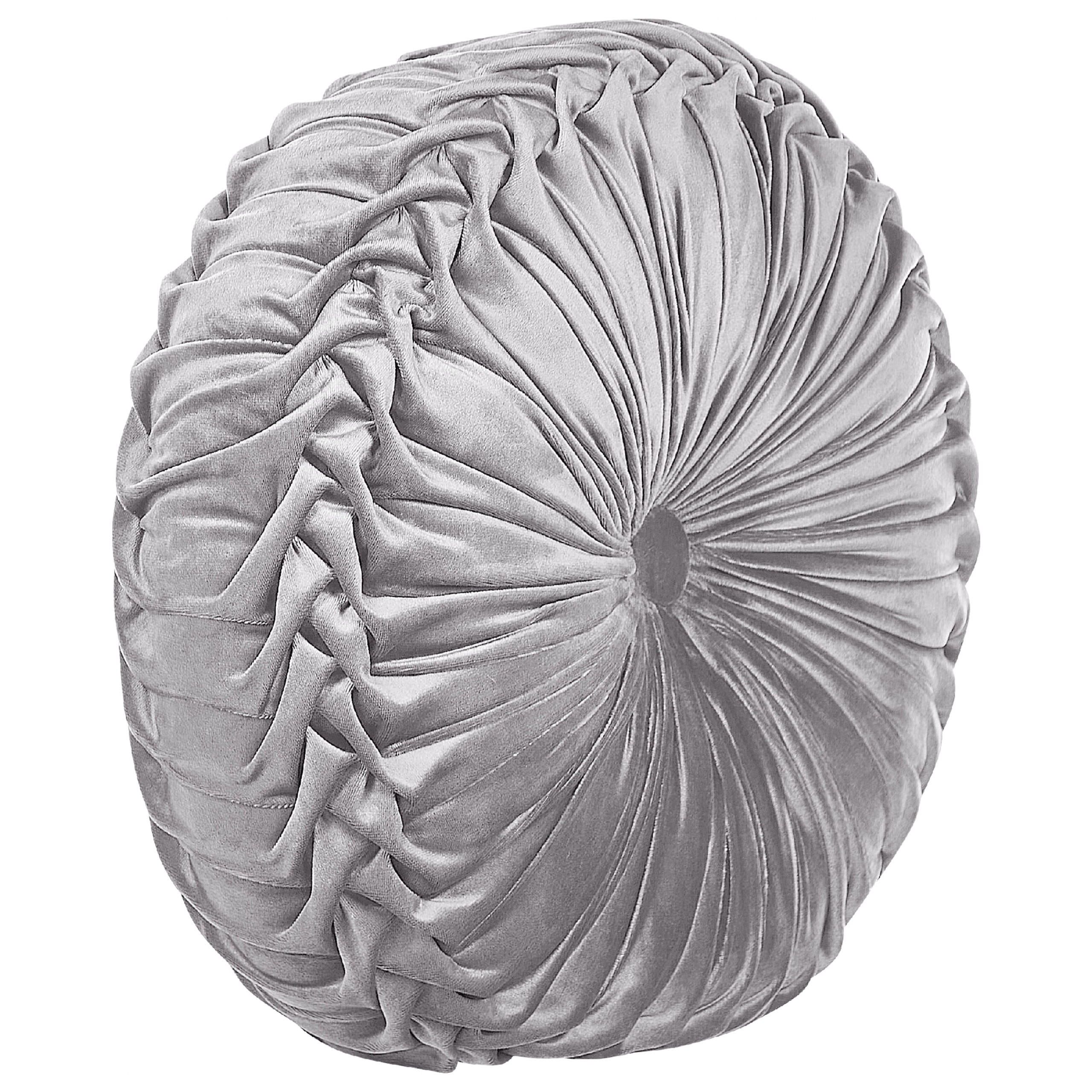 DEKOKISSEN Grau 40/40 cm Udala - Grau, Textil (40/40cm) - Beliani
