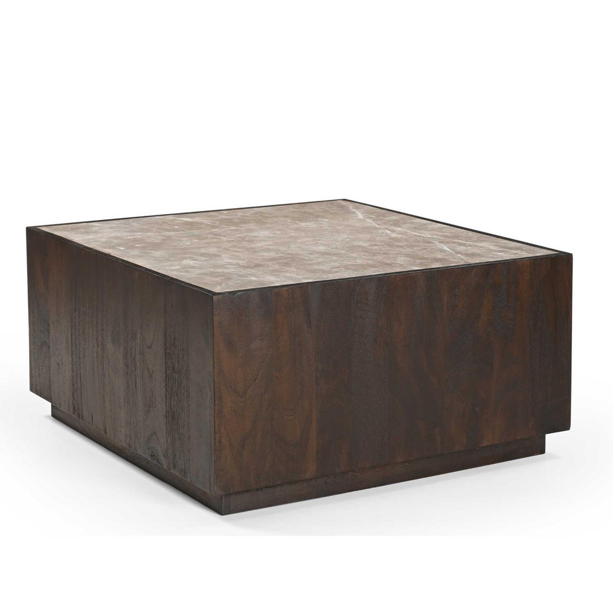 COUCHTISCH Braun 80/80/40 cm - Braun, Holz (80/80/40cm) - Starfurn