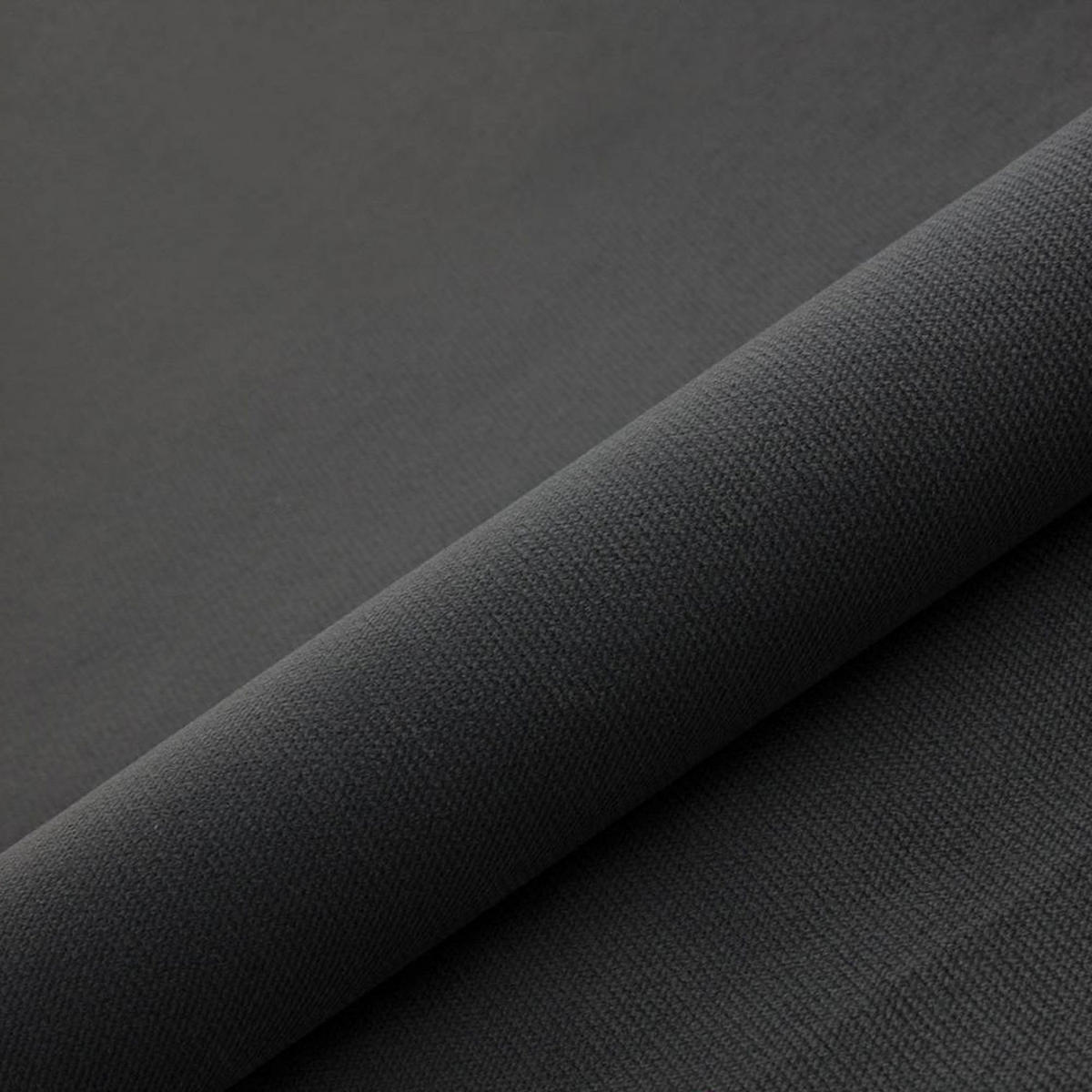 POLSTERBETT Torno 140/200 cm Dunkelgrau im Kronos Stoff - Dunkelgrau/Schwarz, Holz/Holzwerkstoff (140/200cm) - AltaBeds