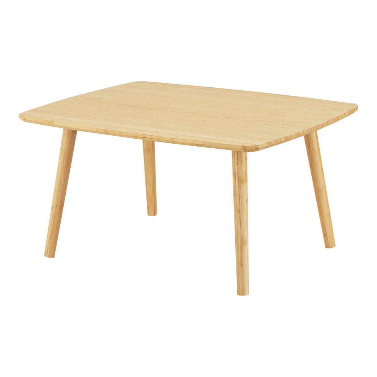 COUCHTISCH Nurmijärvi 80/60/40 - Beige, Naturmaterialien (60/80/40cm) - [en.casa]