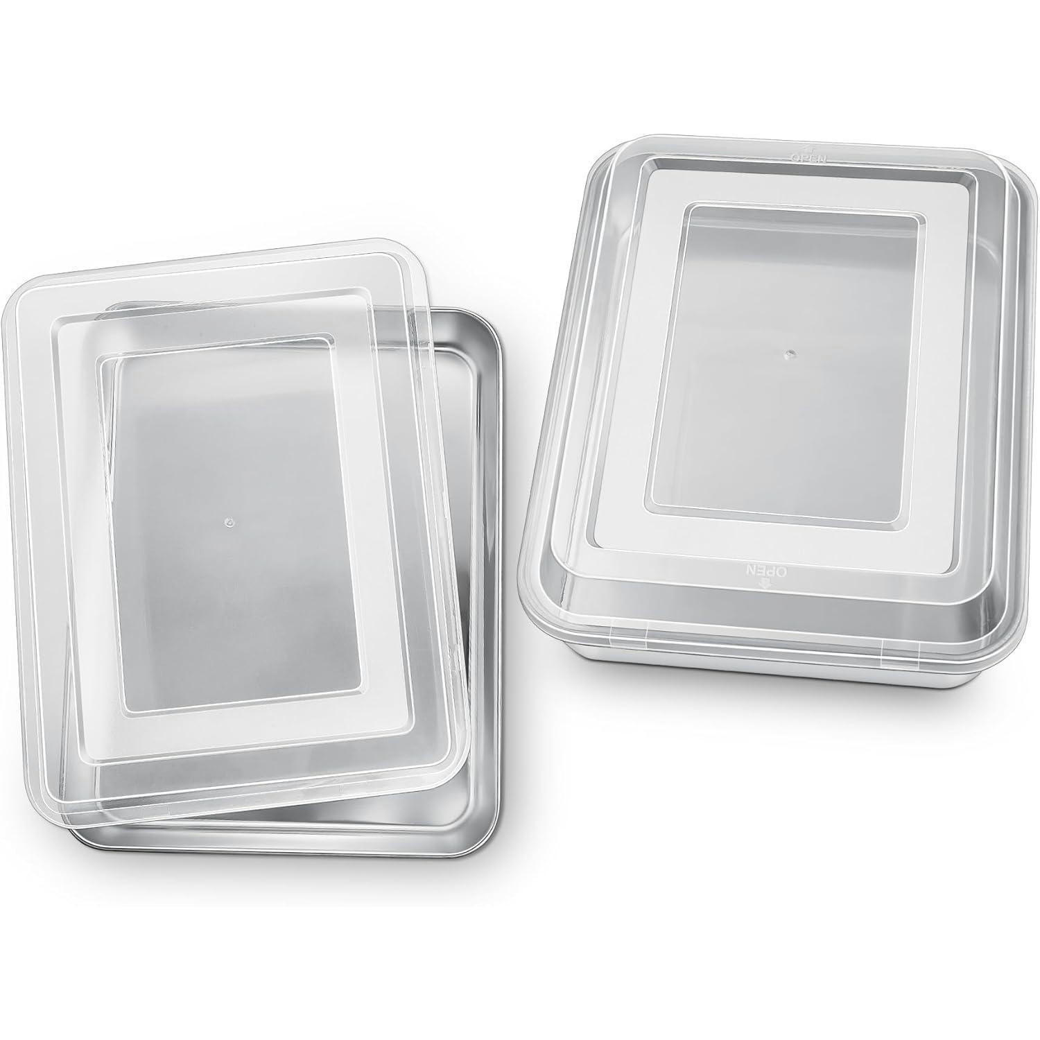 XXXLutz Backblech Transparent 18x5x23.8 cm
